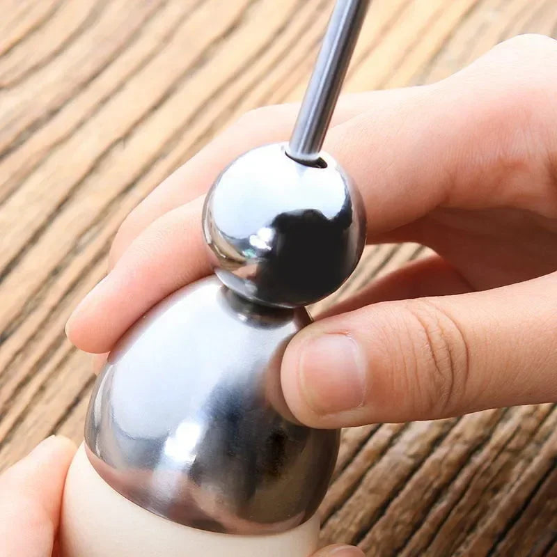 Stainless Steel Egg Topper Cutter