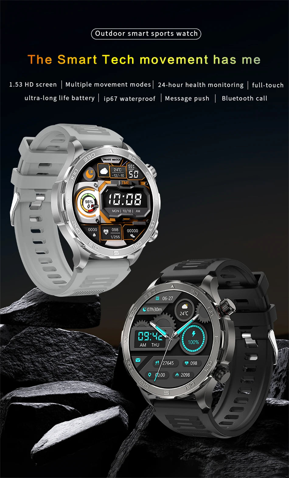 2025 Bluetooth Call Smartwatch for Huawei