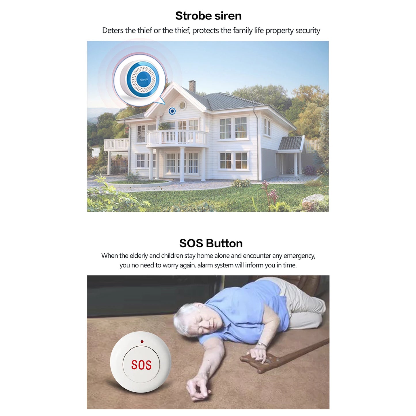 Tuya WiFi GSM Smart Alarm System