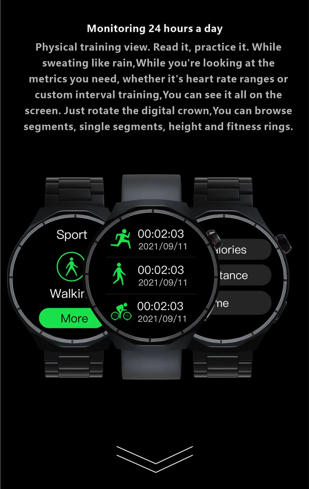 HT30 HarmonyOS AMOLED Smartwatch