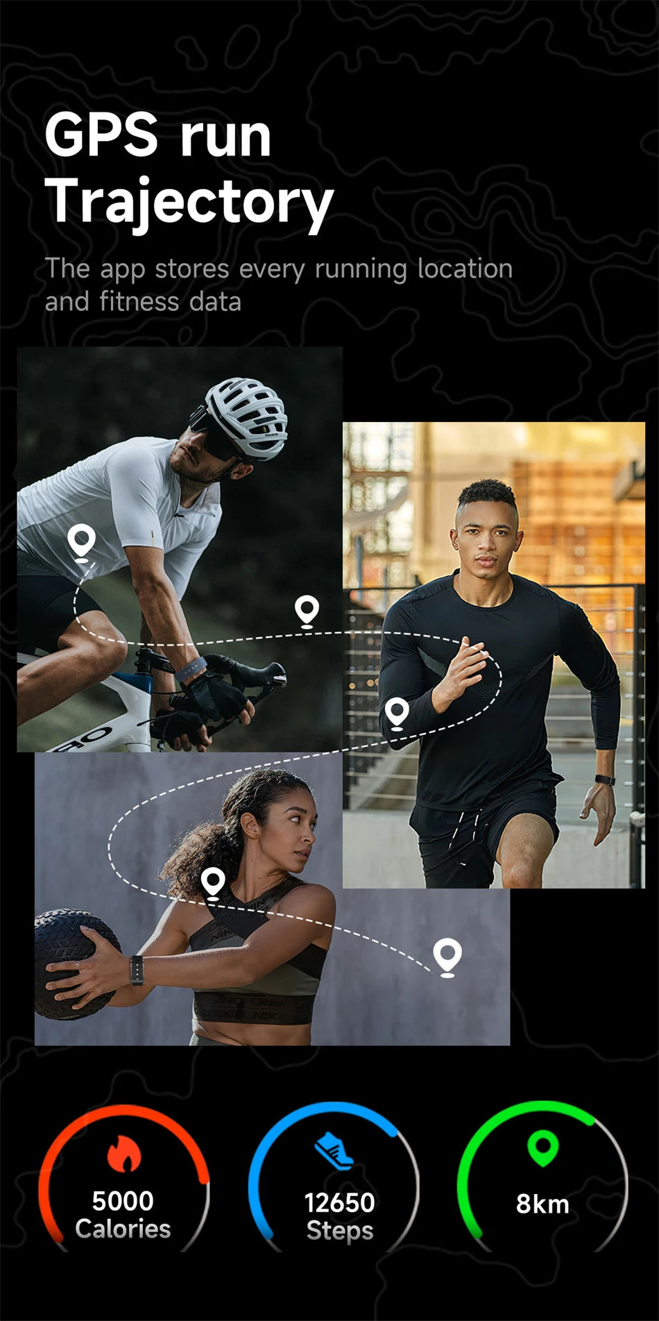 Sport Fitness Tracker Smart Bracelet