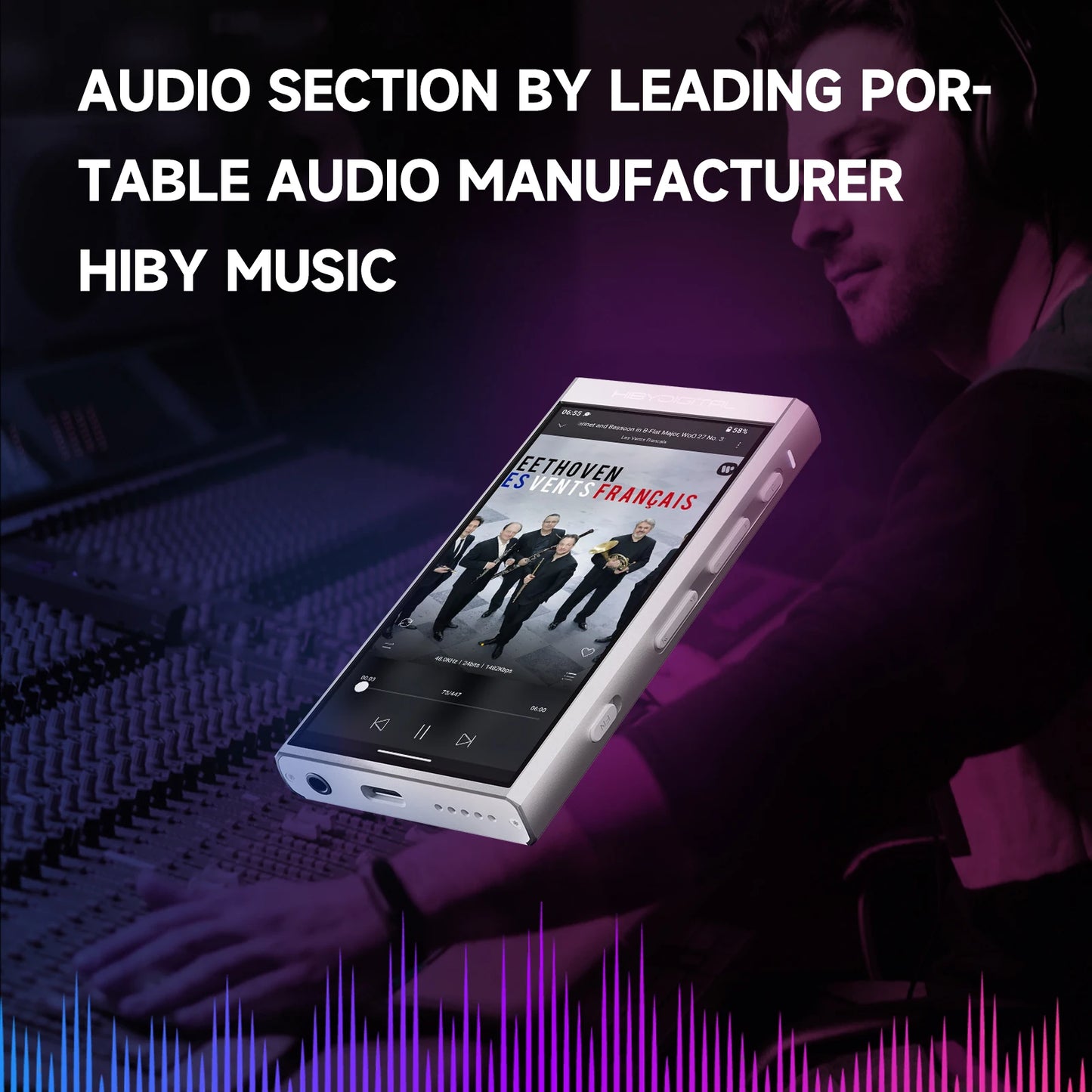 HiBy M300 Android HiFi MP3 Player