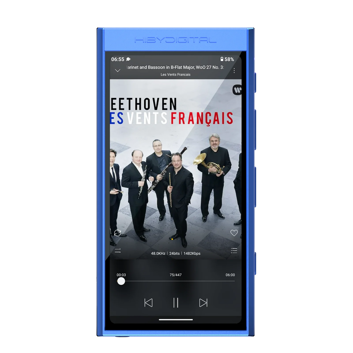 HiBy M300 Android HiFi MP3 Player