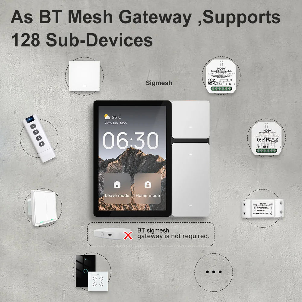 Tuya WiFi Smart Control Panel 3.5"