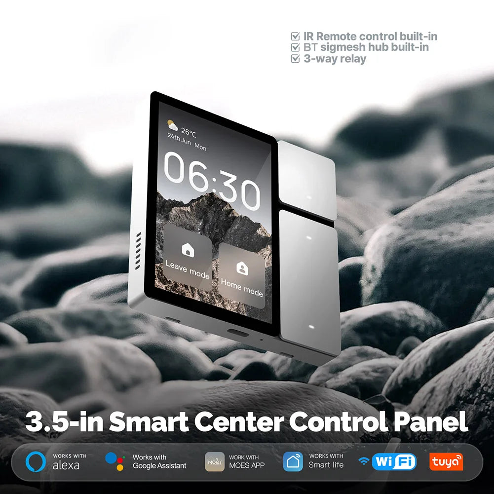 Tuya WiFi Smart Control Panel 3.5"