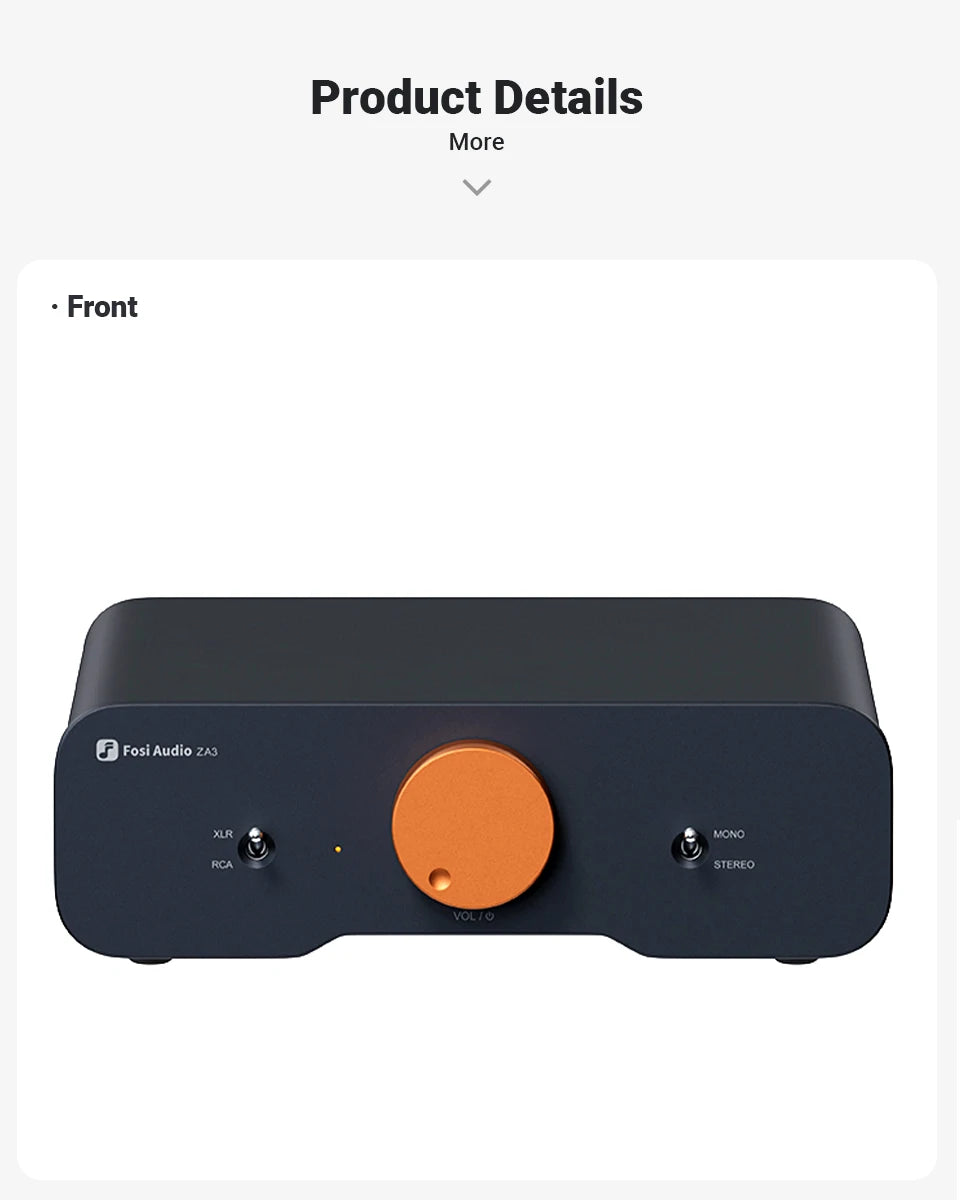 Fosi ZA3 Stereo HiFi Power Amp