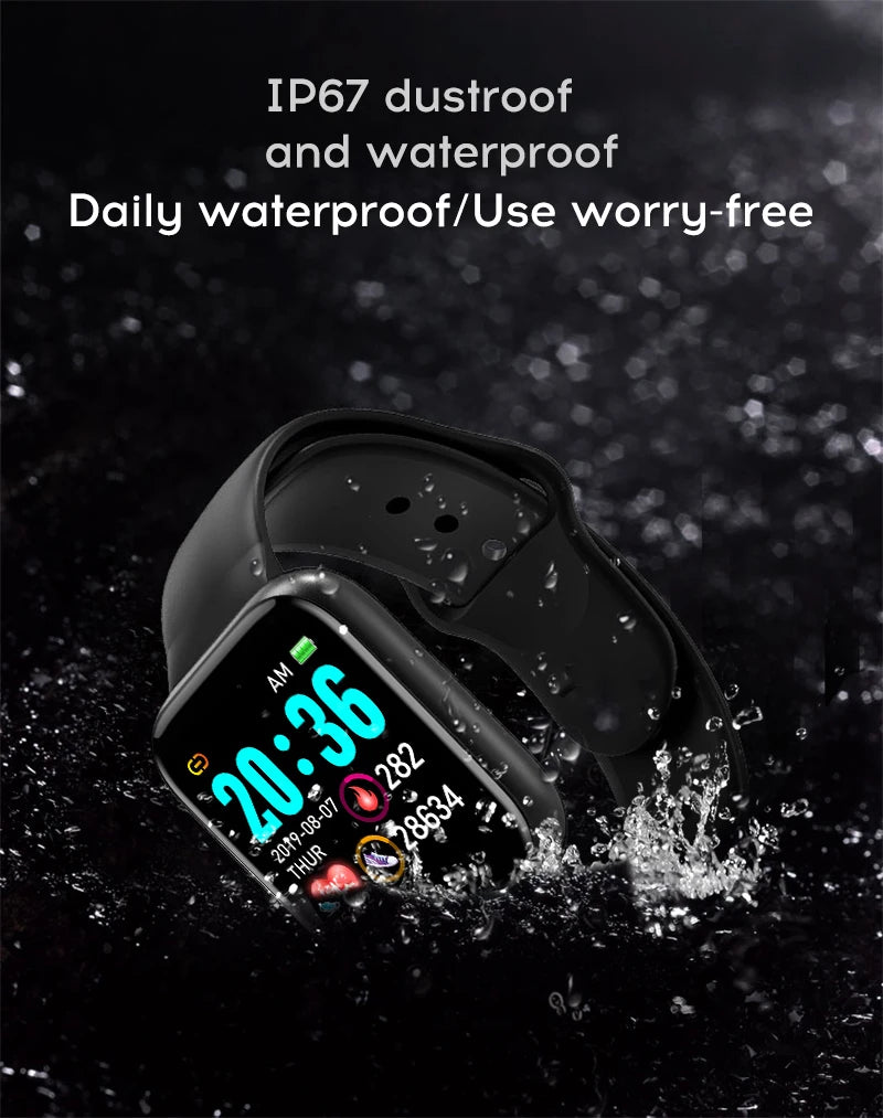 Y68 Multifunctional Bluetooth Smartwatch