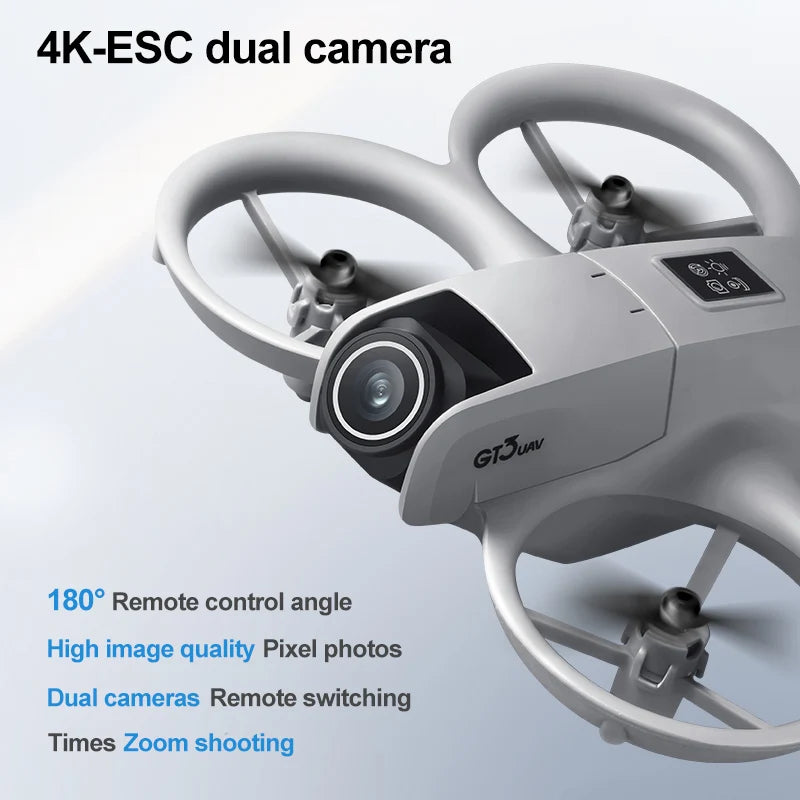 GT3 Foldable Dual Camera Drone 2025