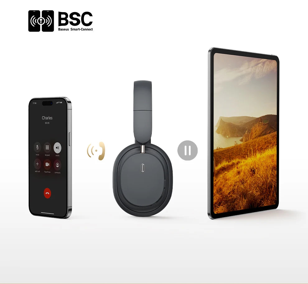 Baseus Bowie D05 Wireless Over-Ear Headphones