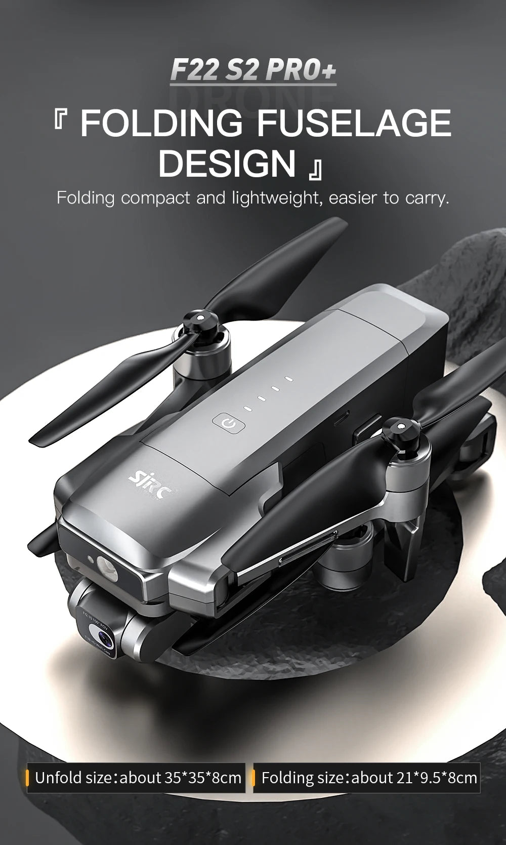 F22 S2 XR PRO+ 4K GPS Drone