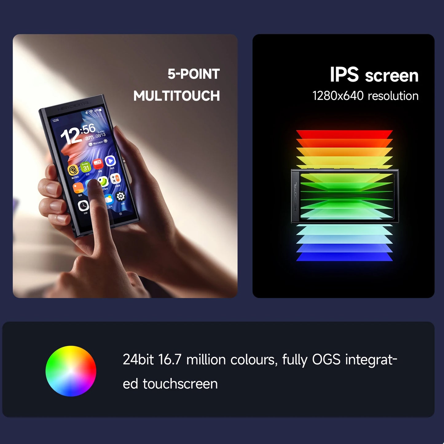 HiBy M300 Android HiFi MP3 Player