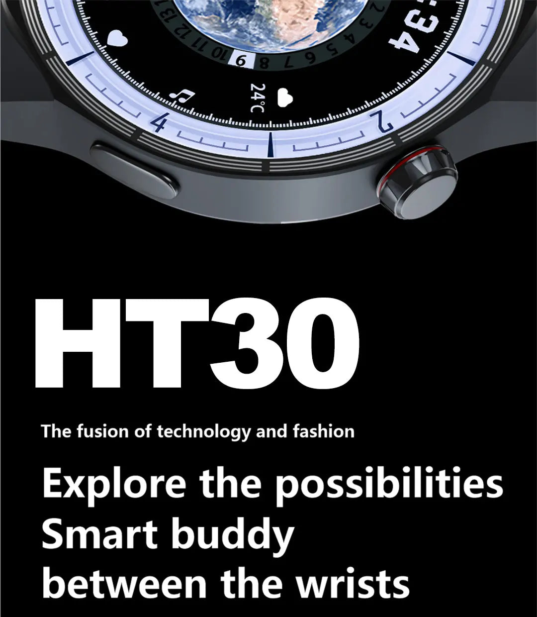 HT30 HarmonyOS AMOLED Smartwatch