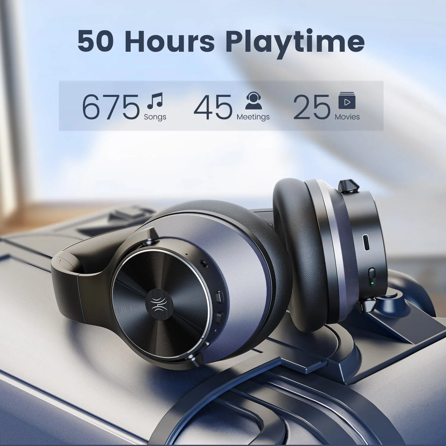 OneOdio A10 ANC Bluetooth 5.4 Headphones