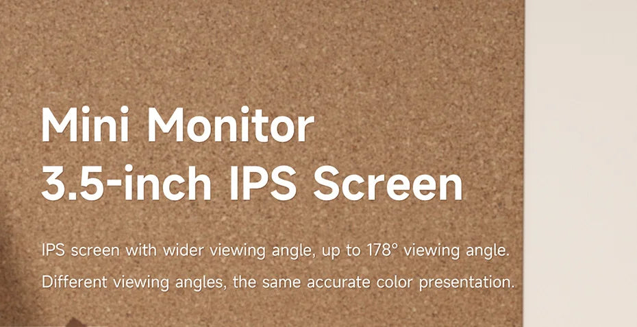 Hagibis 3.5" Mini IPS Screen with USB-C Hub