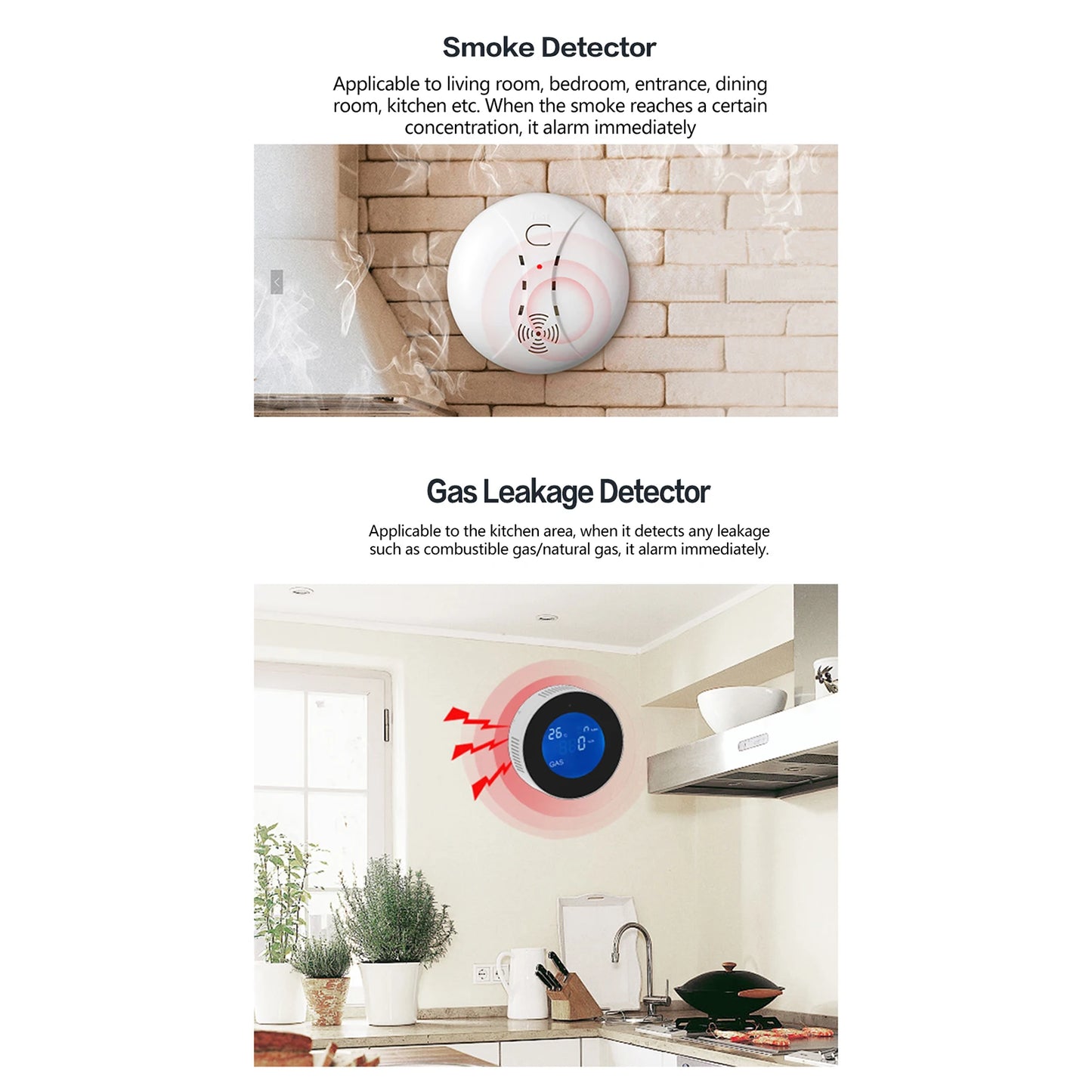 Tuya WiFi GSM Smart Alarm System