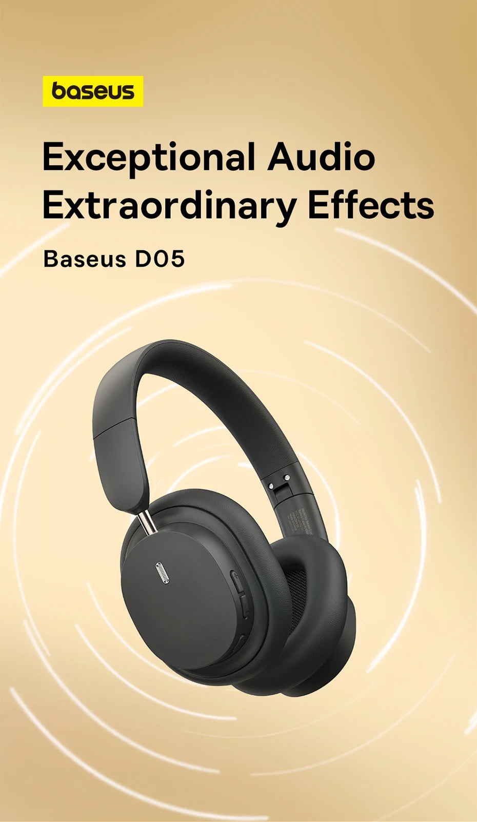 Baseus Bowie D05 Wireless Over-Ear Headphones