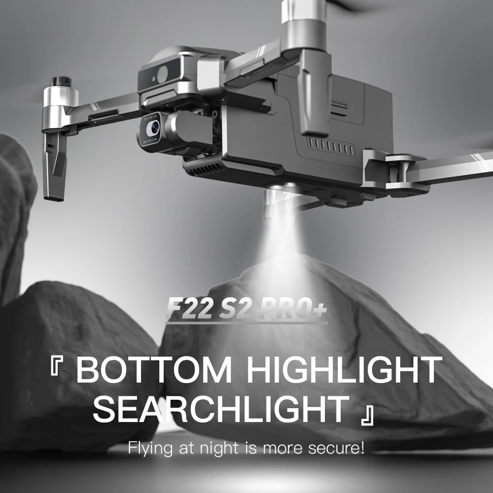 F22 S2 XR PRO+ 4K GPS Drone