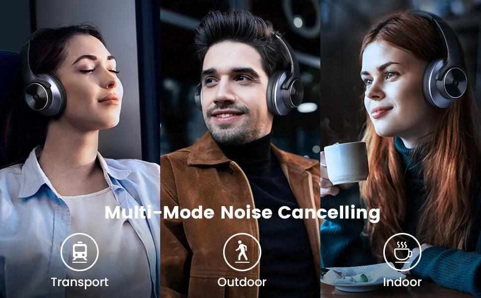 OneOdio A10 ANC Bluetooth 5.4 Headphones