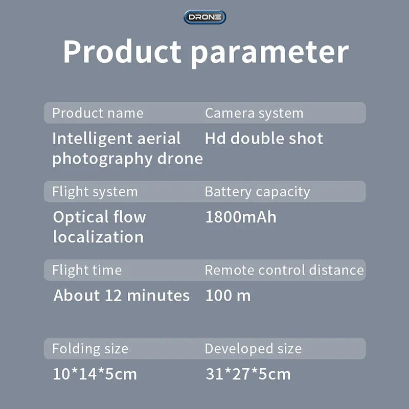 E88 Pro 4K Dual Camera Foldable RC Drone