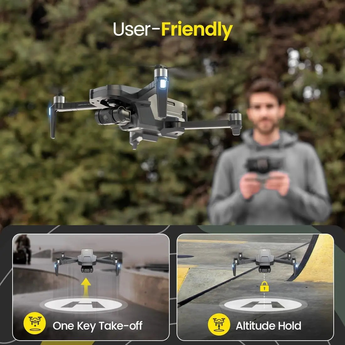 Holy Stone HS720R 4K Gimbal Drone