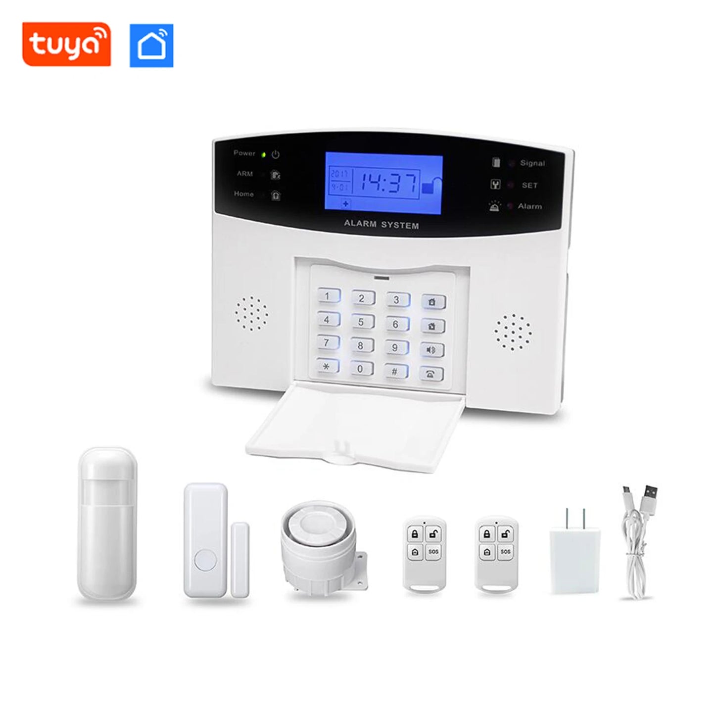Tuya WiFi GSM Smart Alarm System