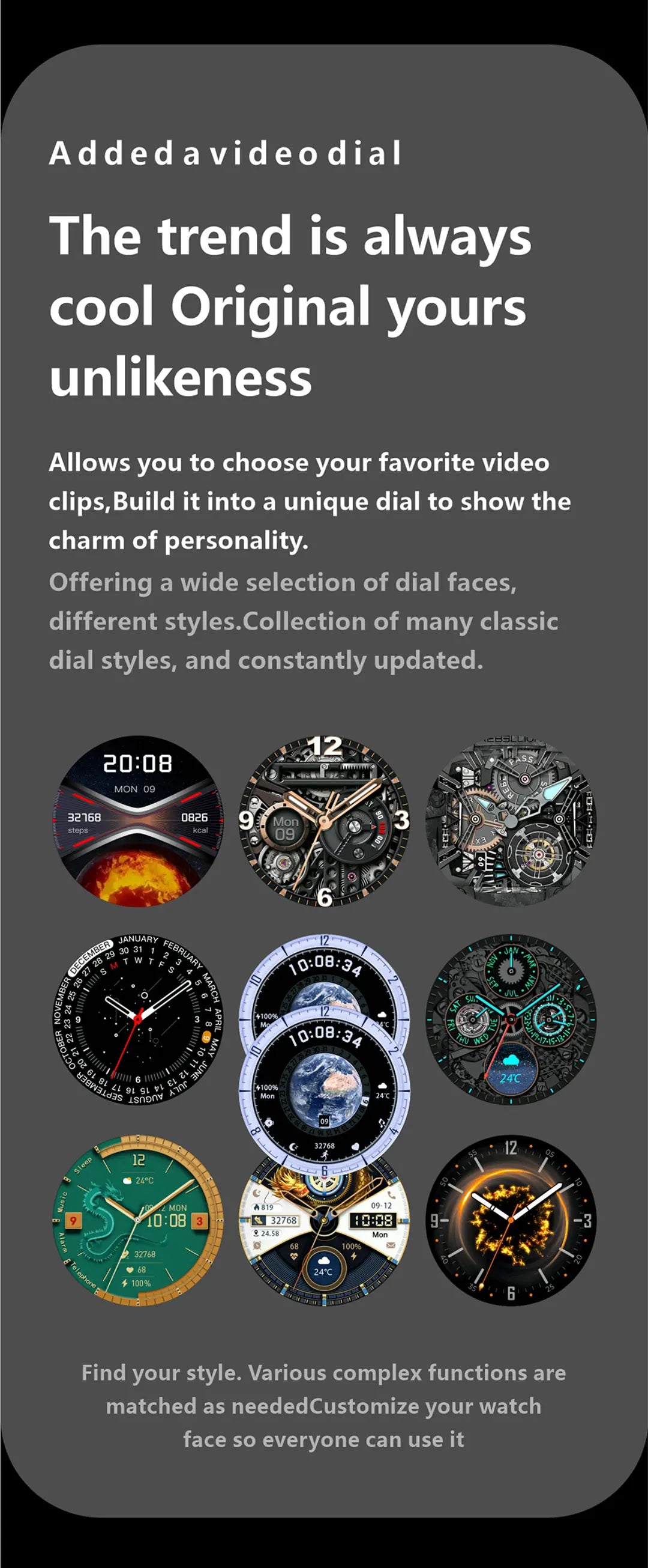 HT30 HarmonyOS AMOLED Smartwatch