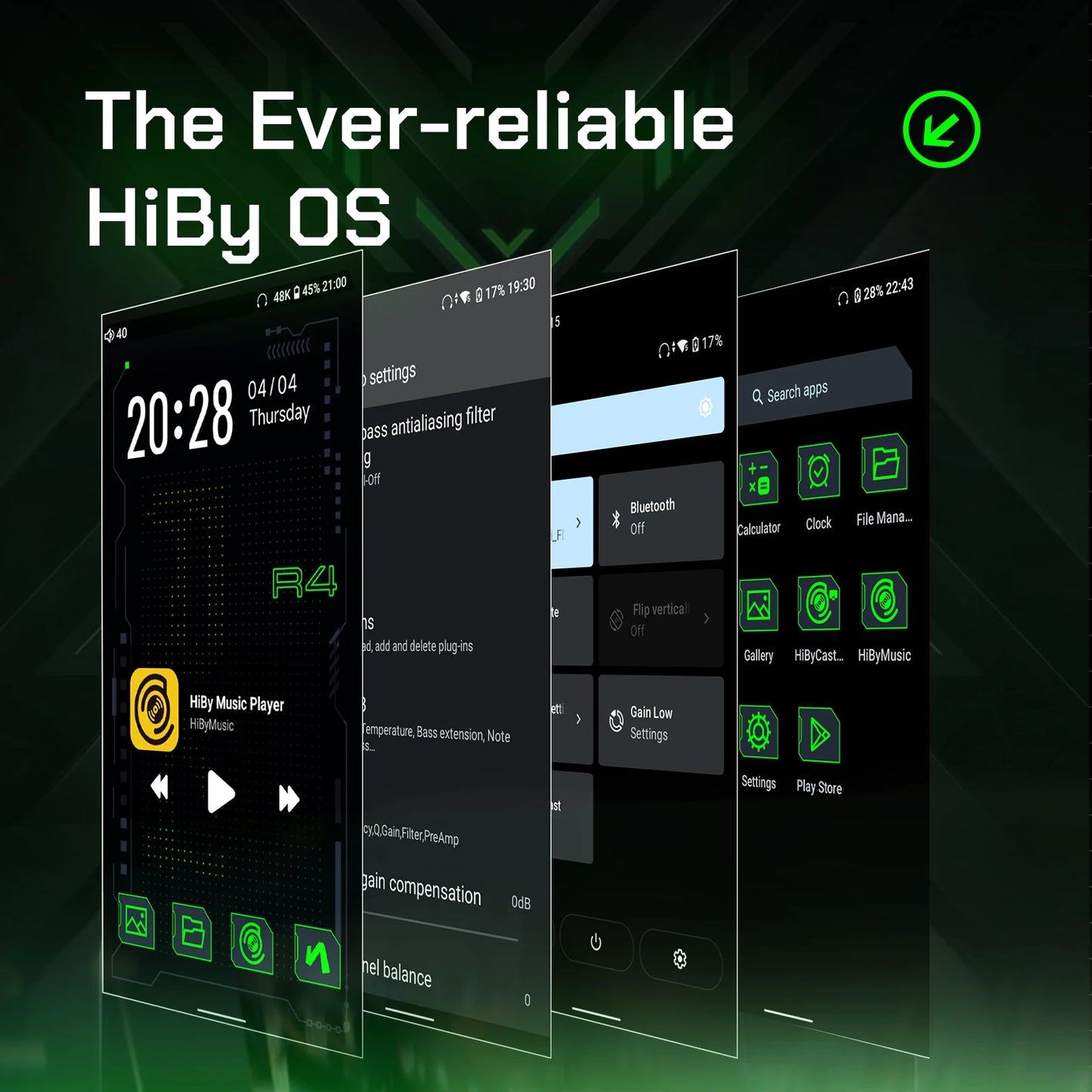 HiBy R4 Android HiFi Music Player