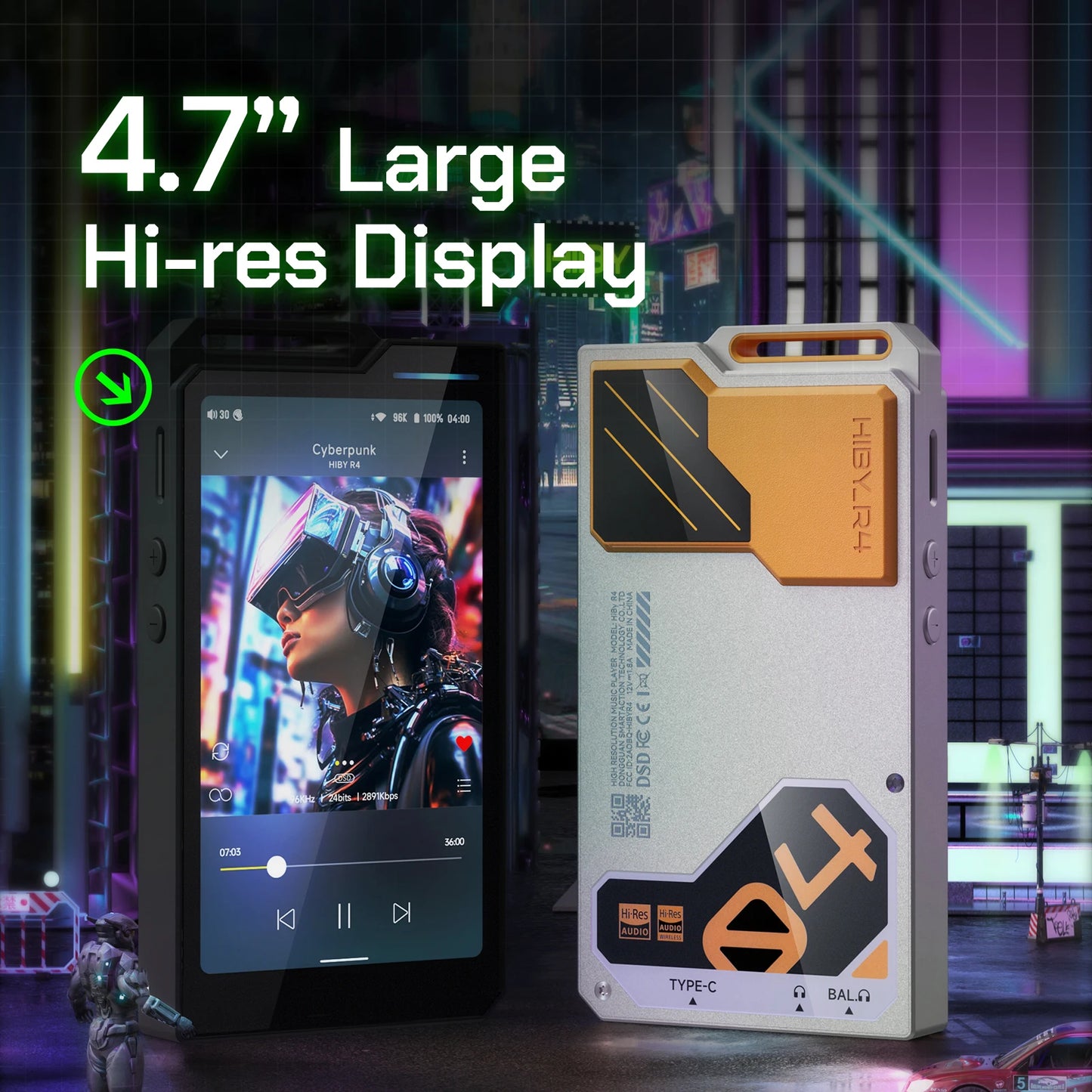 HiBy R4 Android HiFi Music Player