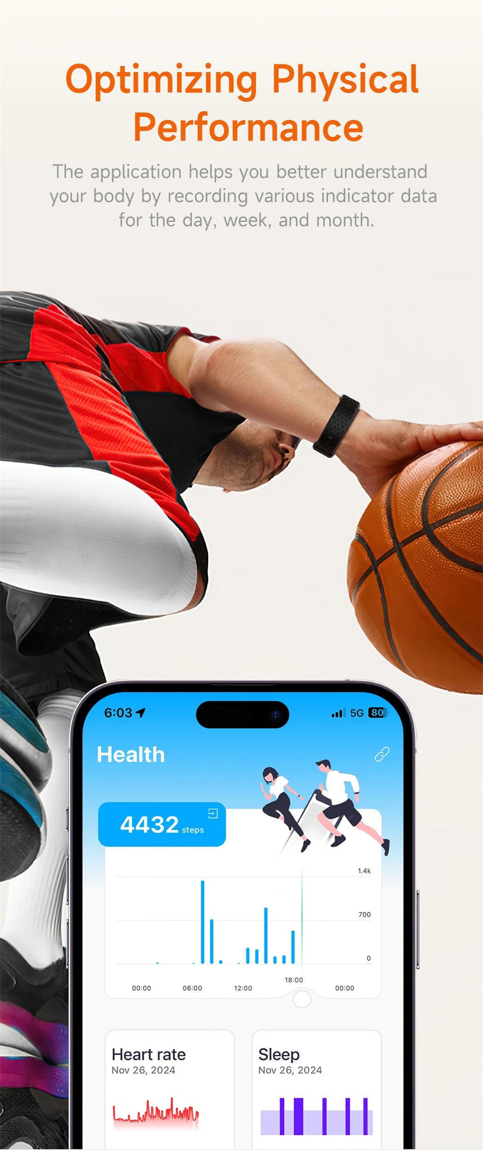 Sport Fitness Tracker Smart Bracelet