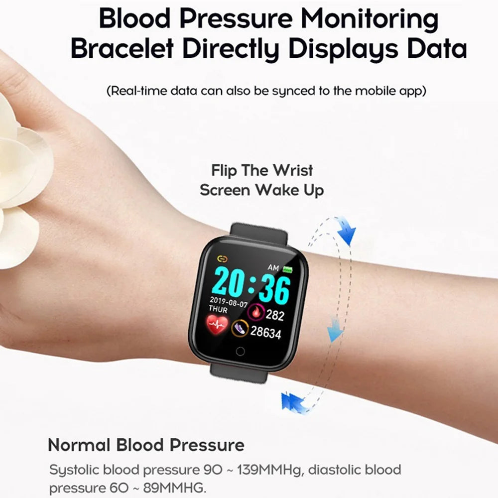 Y68 Multifunctional Bluetooth Smartwatch