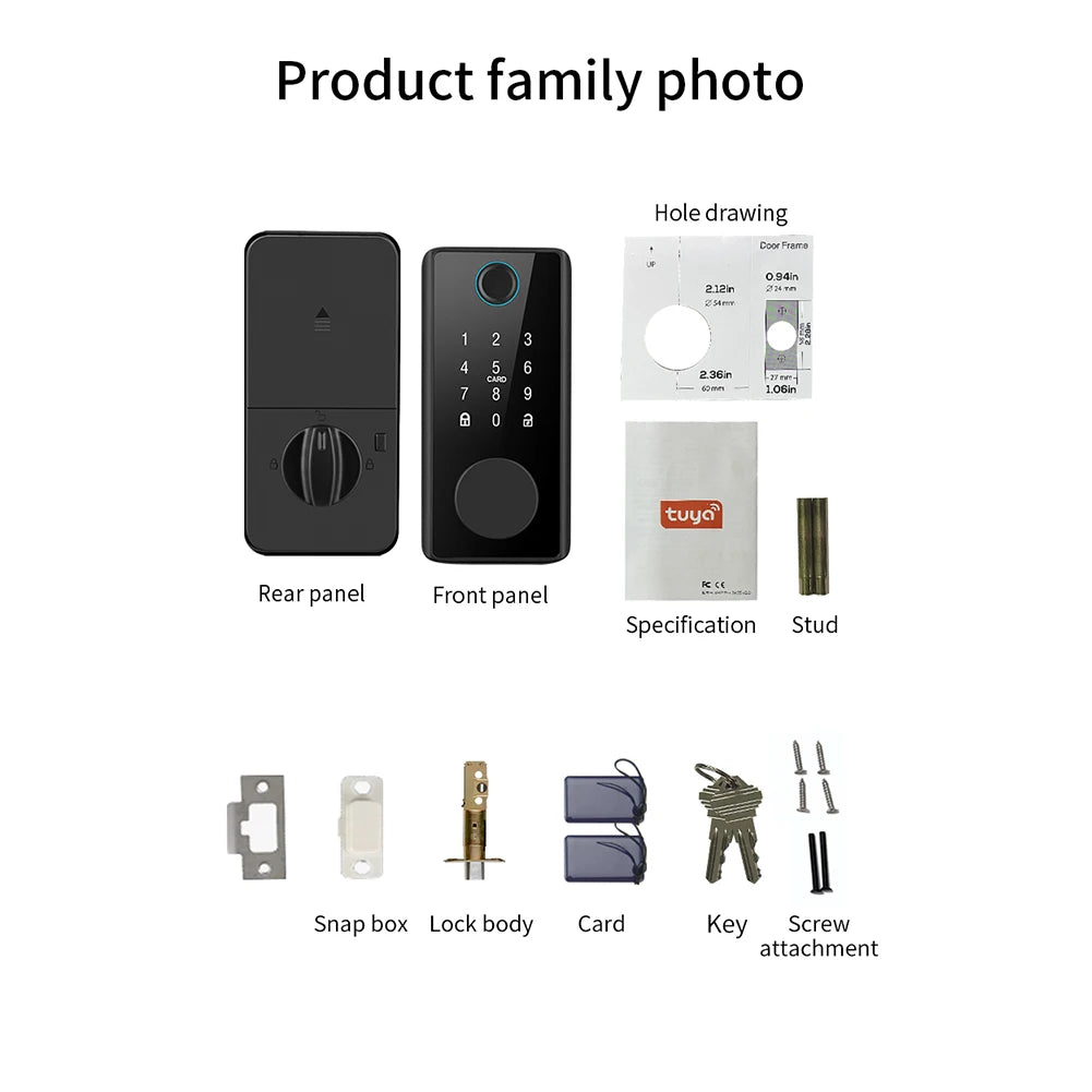 Tuya Smart Bluetooth Door Lock