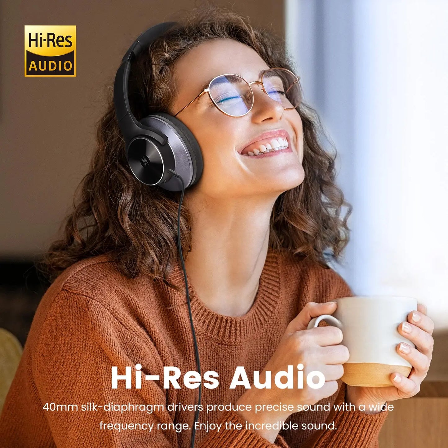 OneOdio A10 ANC Bluetooth 5.4 Headphones