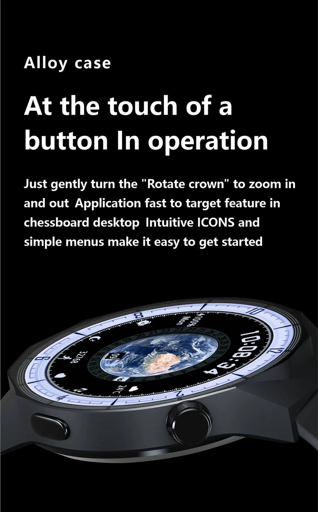 HT30 HarmonyOS AMOLED Smartwatch