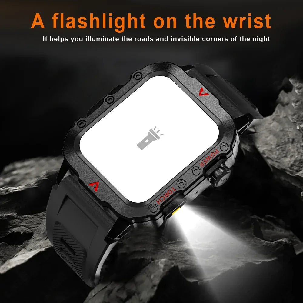 2024 LED Men’s Bluetooth Smartwatch