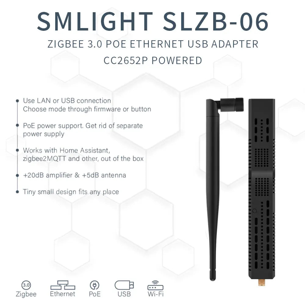 SMLIGHT SLZB-06 Zigbee 3.0 Gateway