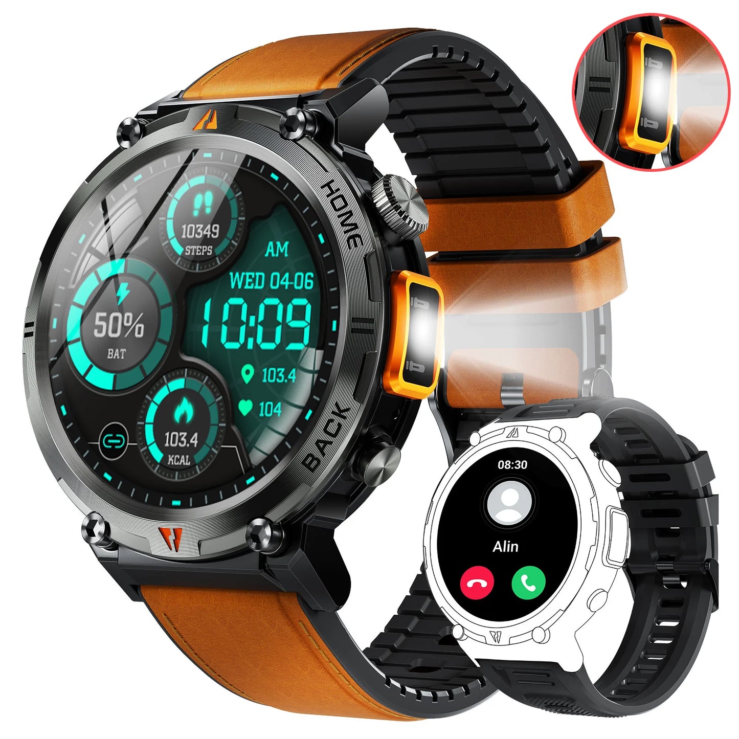 EIGIIS KE3 Bluetooth Call Smartwatch