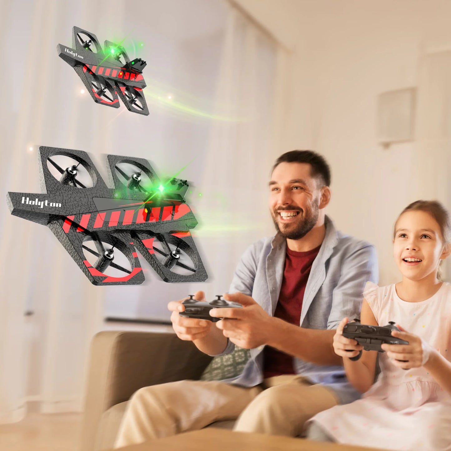 Holyton HT40 2-in-1 Land & Fly Drone