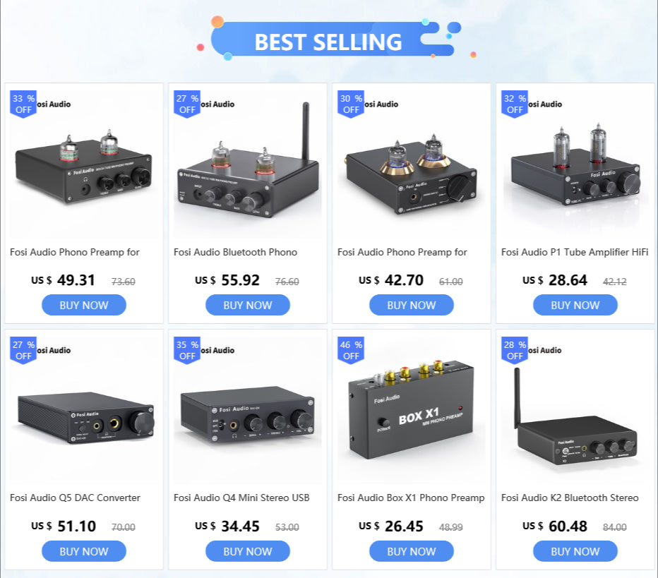 Fosi Mini USB DAC & Headphone Amp