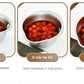 🍚 Rice Washer Strainer Bowl – Stainless Steel 304 Multipurpose Kitchen Tool