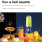 Portable Juicer Cup – USB Rechargeable 6-Blade Smoothie Blender Bottle