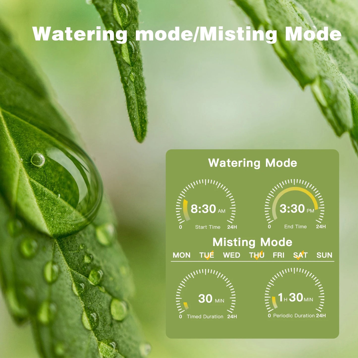 Tuya Zigbee Smart Watering Timer Controller
