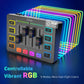 FIFINE SC3 4‑Channel RGB Gaming Mixer