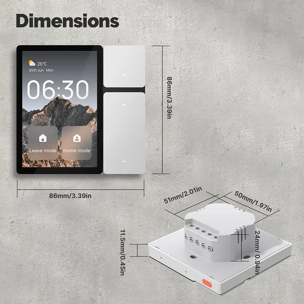 Tuya WiFi Smart Touch Scene Controller