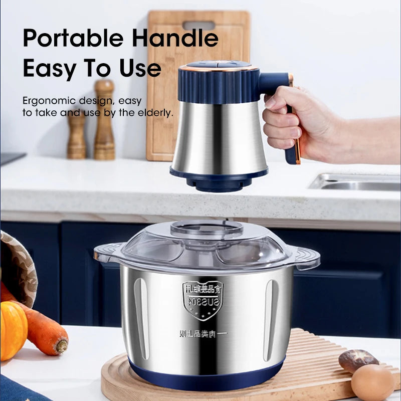 5L Electric Meat Grinder & Food Chopper