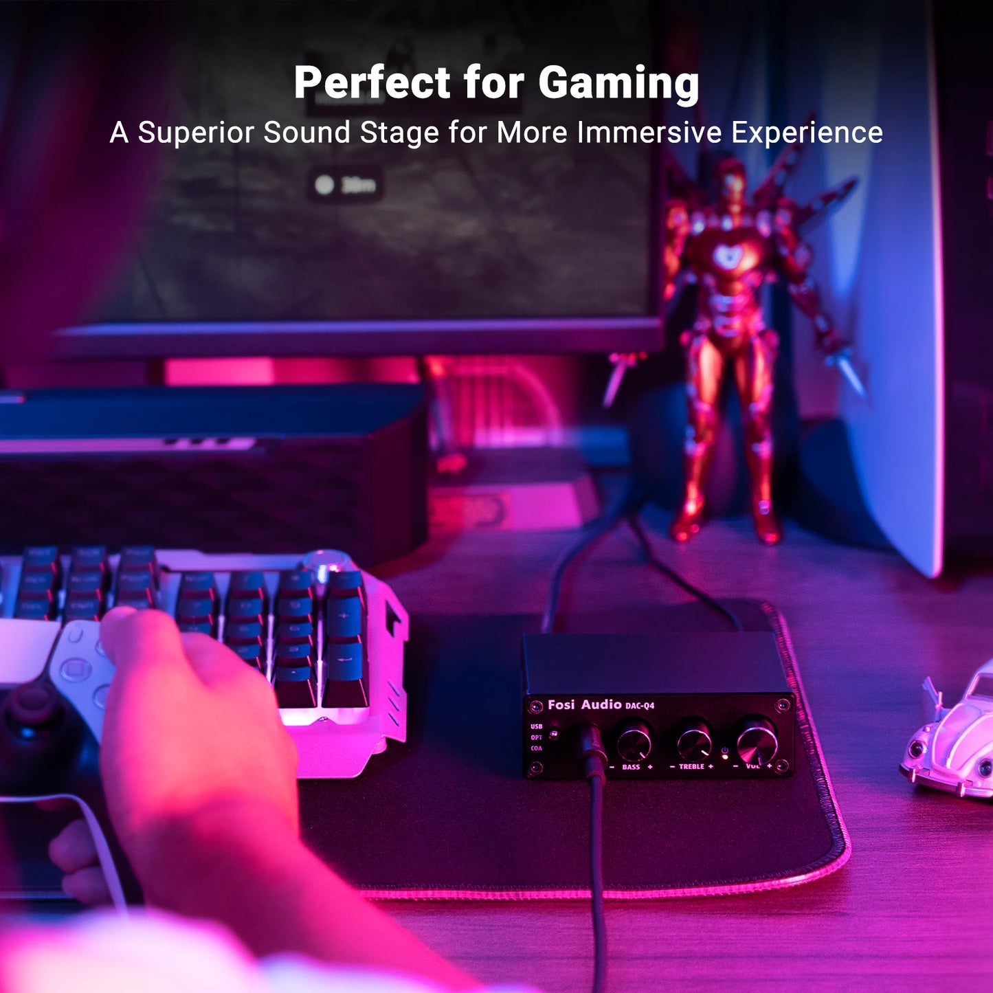 Fosi Mini USB DAC & Headphone Amp