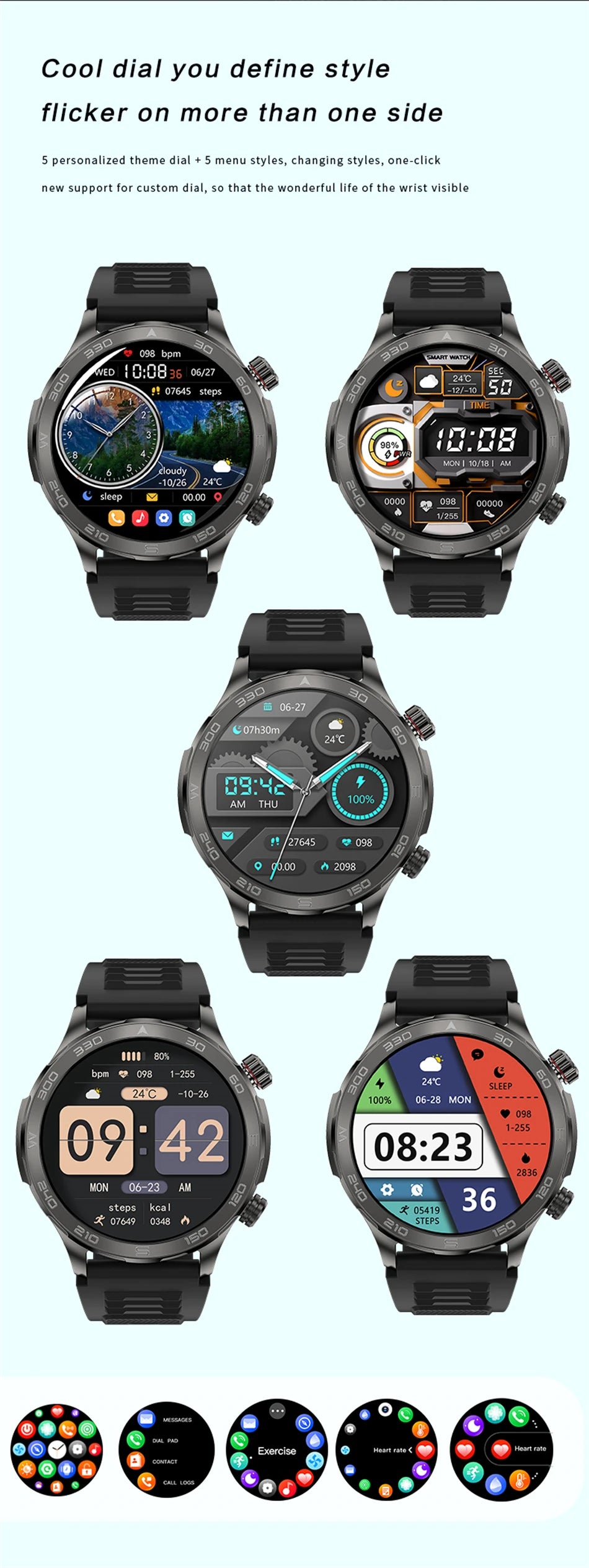 2025 Bluetooth Call Smartwatch for Huawei