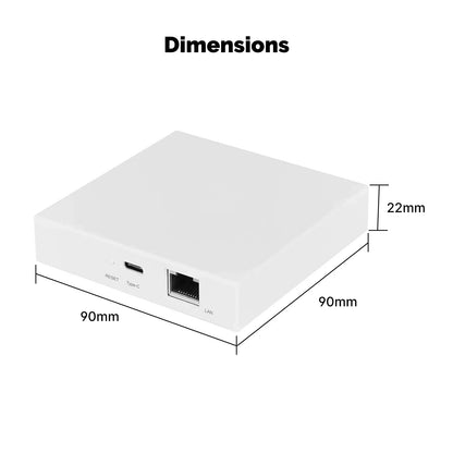 MOES Tuya Zigbee Matter Thread Gateway – Smart Home Bridge & Hub