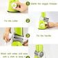 Manual Vegetable Cutter & Slicer with 3 Drums