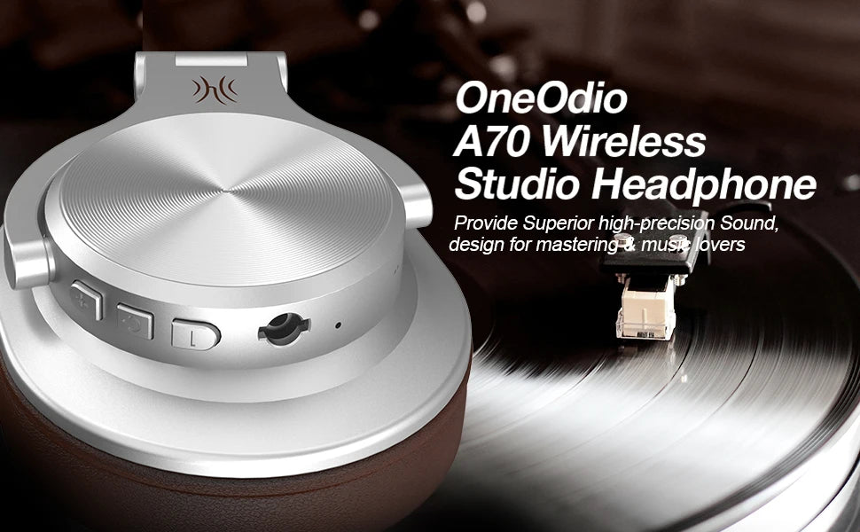 OneOdio A70 Bluetooth Studio Headphones