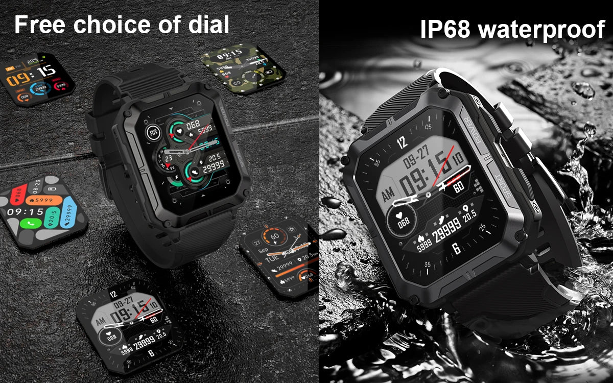C20 Pro Smartwatch for Men